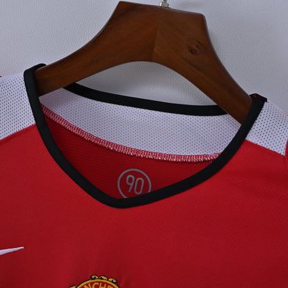 PSG 2001/02 Home Retro Football Shirt - close up details of Navy Nike retro kit