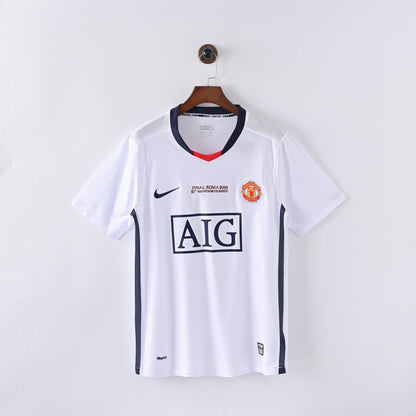 PSG 2001/02 Home Retro Football Shirt - Navy Nike classic football shirt front view