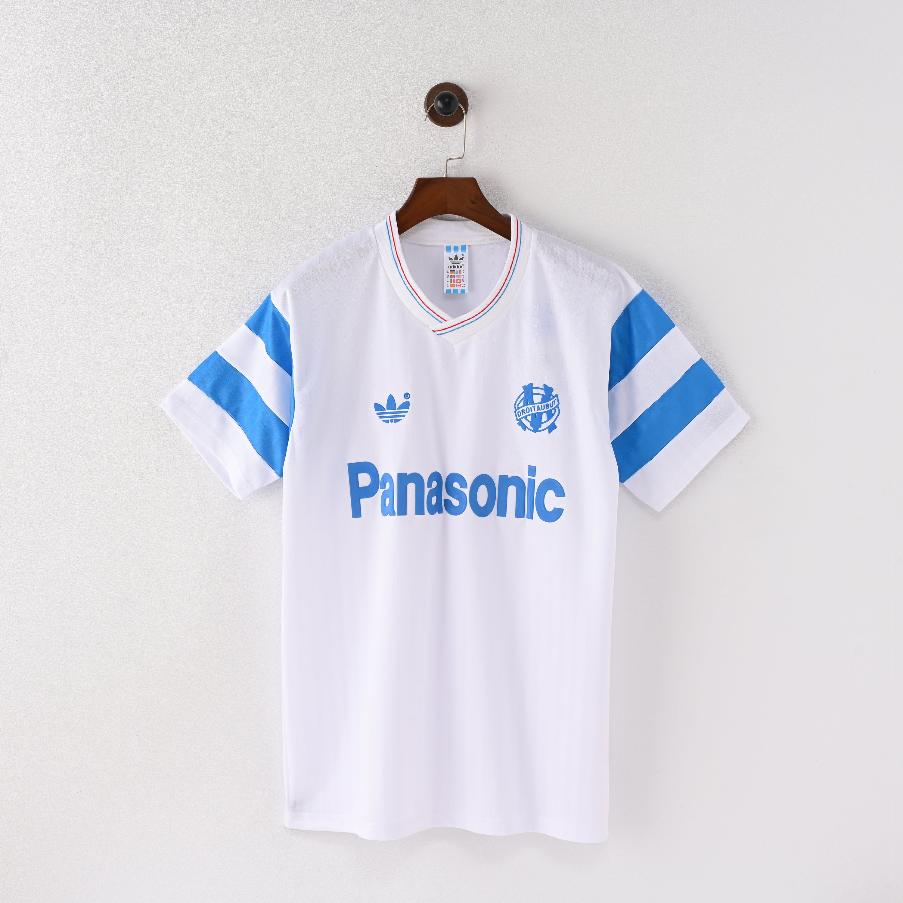 PSG 2001/02 Home Retro Football Shirt - Navy Nike classic football shirt front view