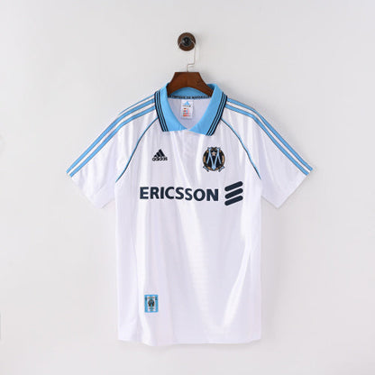 PSG 2001/02 Home Retro Football Shirt - Navy Nike classic football shirt front view
