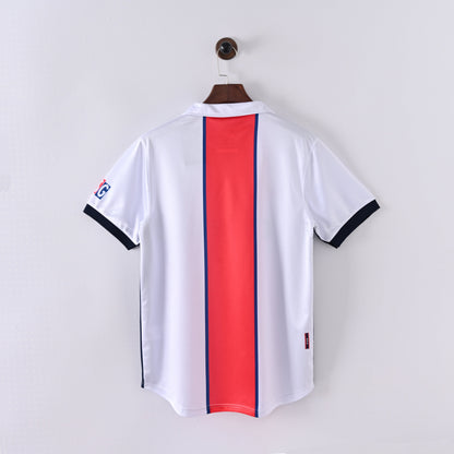 PSG 2001/02 Home Retro Football Shirt - Nike Navy vintage jersey alternate angle
