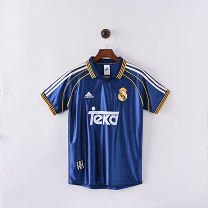 PSG 2001/02 Home Retro Football Shirt - Navy Nike classic football shirt front view