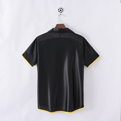 PSG 2001/02 Home Retro Football Shirt - Nike Navy vintage jersey alternate angle