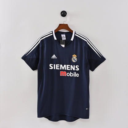 PSG 2001/02 Home Retro Football Shirt - Navy Nike classic football shirt front view