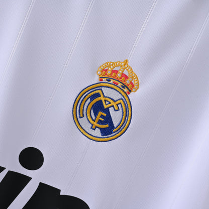 PSG 2001/02 Home Retro Football Shirt - close up details of Navy Nike retro kit