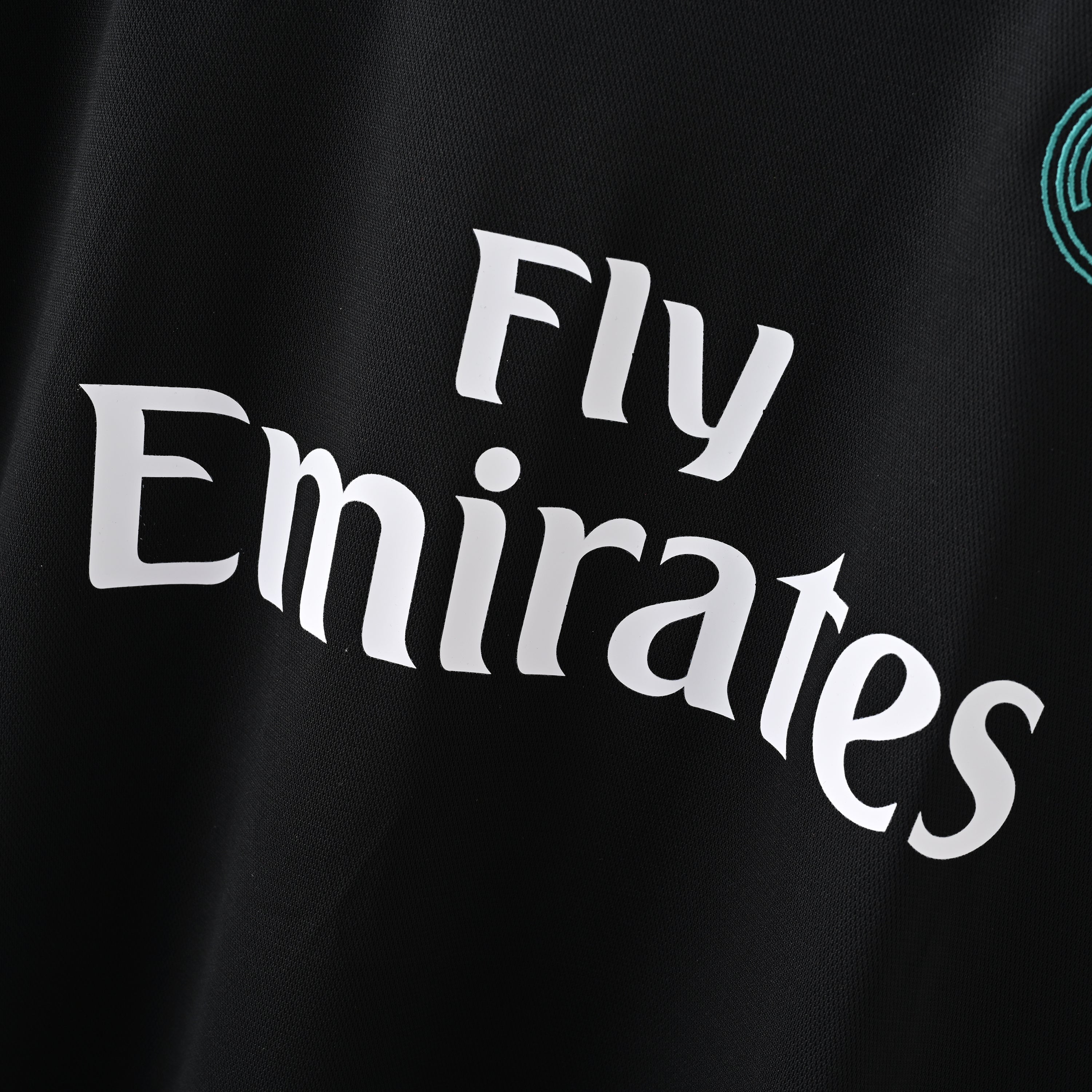 PSG 2001/02 Home Retro Football Shirt - close up details of Navy Nike retro kit