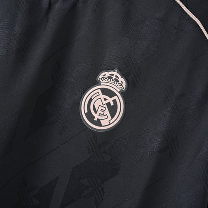 PSG 2001/02 Home Retro Football Shirt - close up details of Navy Nike retro kit